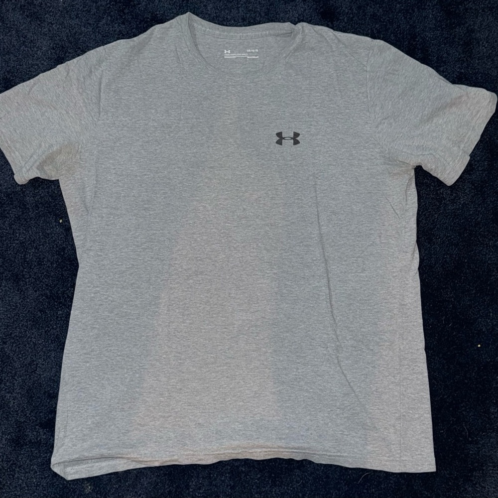 Men’s Under Armour - Gray Performance T-Shirt (Size: L)